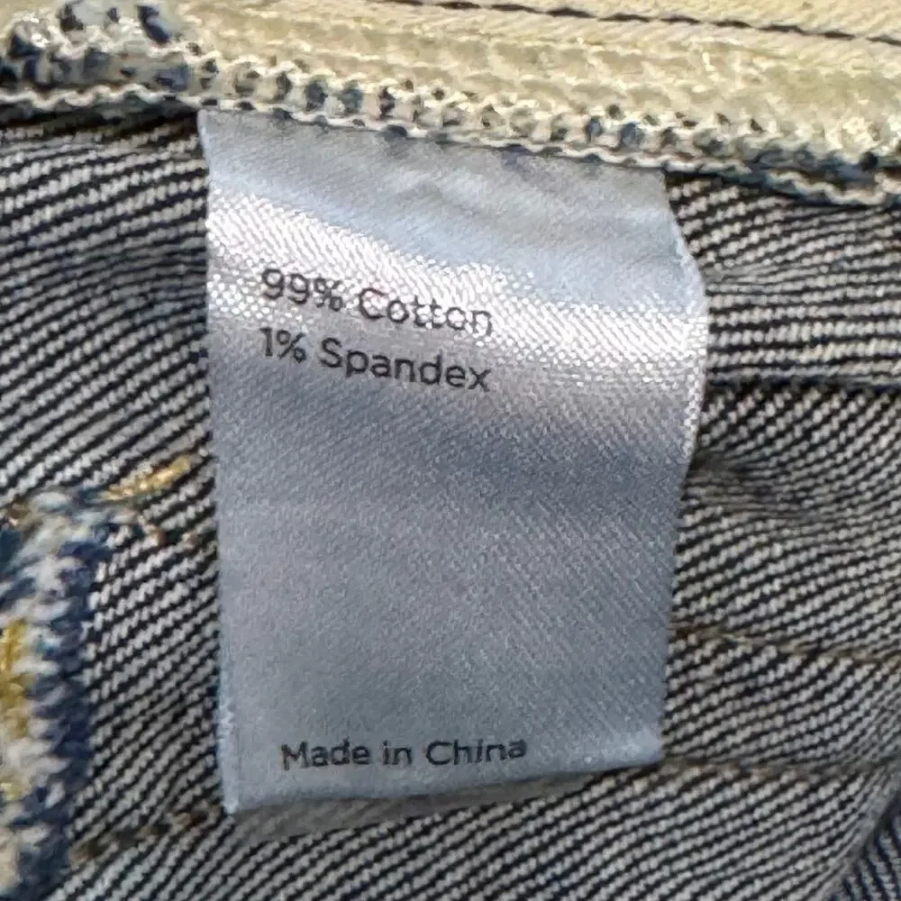 Flint and Tinder Men's Selvedge Straight Fit Dark Wash Blue Denim Jeans 32x32